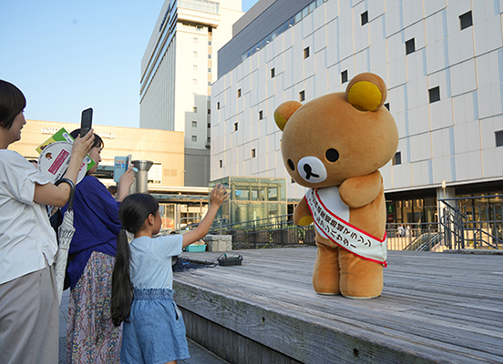 リラックマの頑張る姿、かっこいい