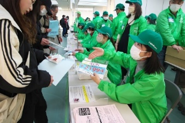 子どもランナーの様子