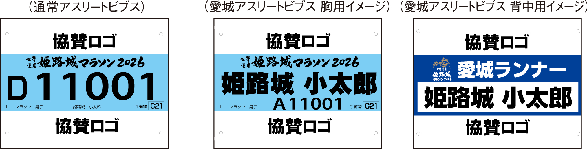愛城ランナービブス