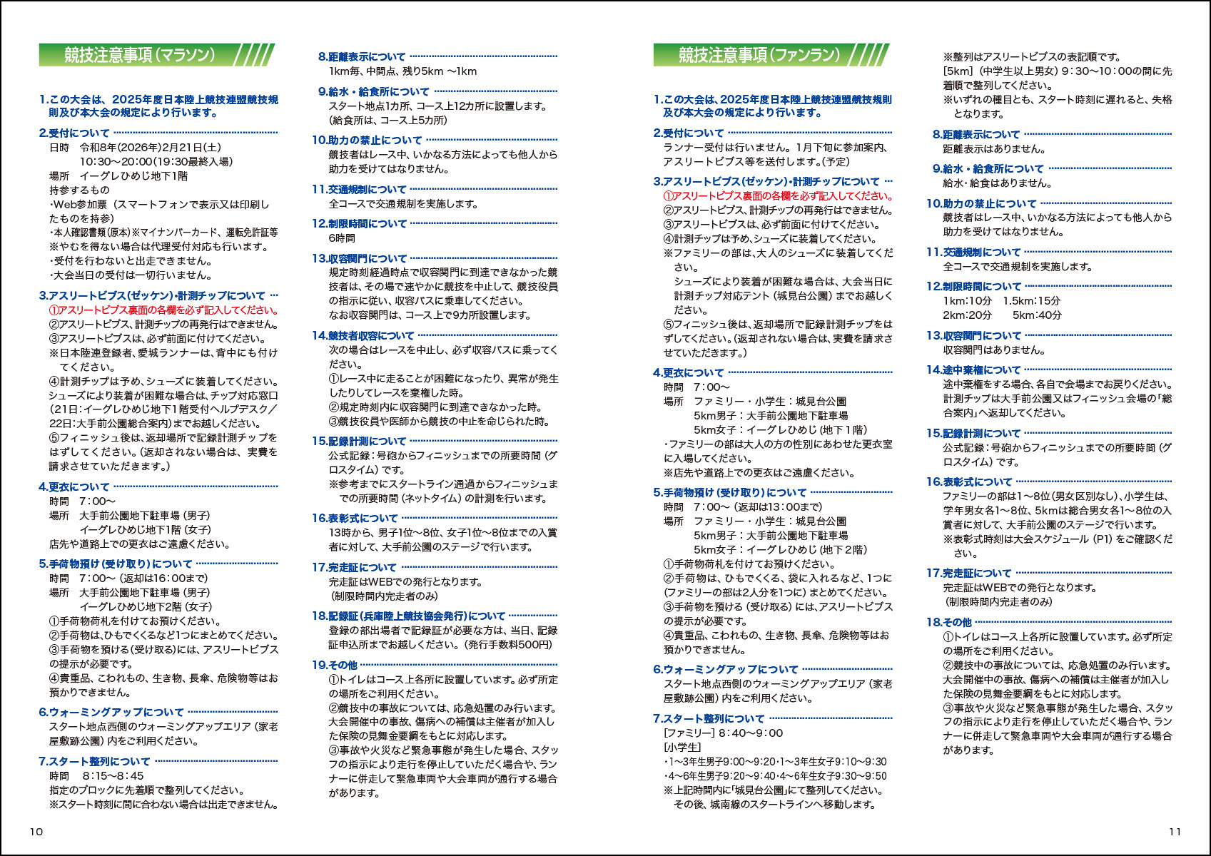 大会プログラム